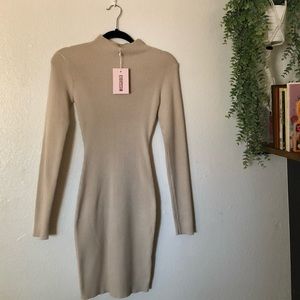 MISSGUIDED knitted mini dress